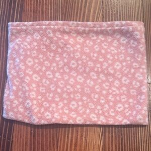 Old Navy Pink and White Patterned Scarf